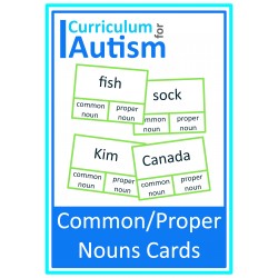 Common Or Proper Nouns Clip Cards